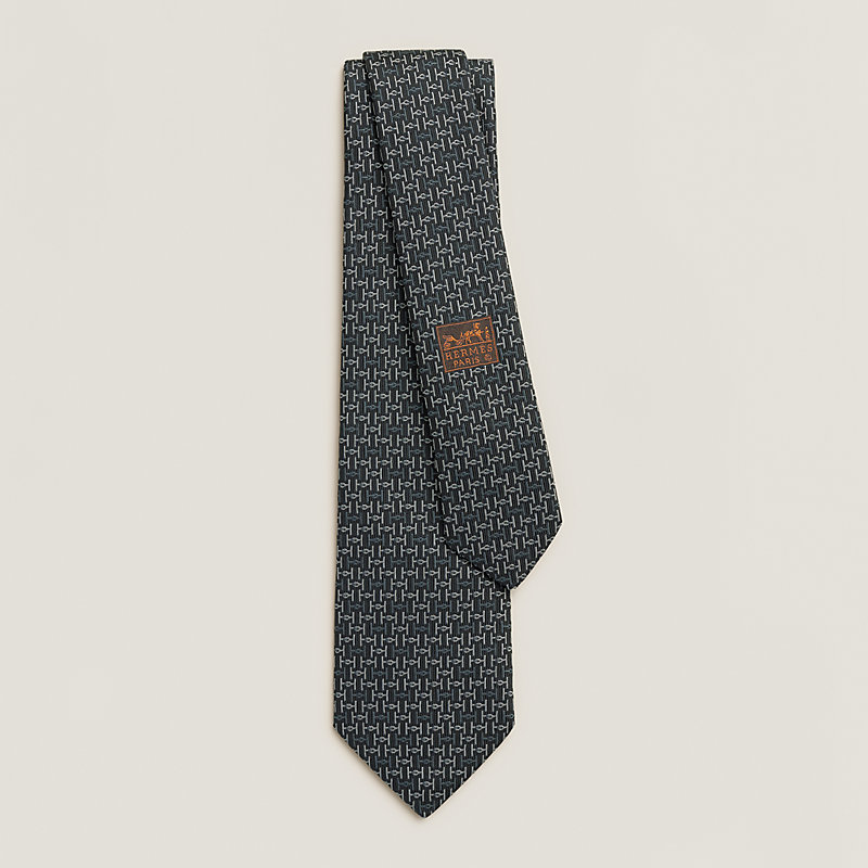 H Jumbo tie 7 cm | Hermès USA